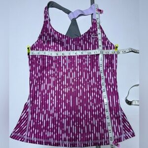 Nike Dri-Fit Purple and White Women's Tank Top